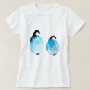 Buscar pingüino azul lindo camisetas Acuarela