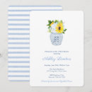 Buscar florero azul invitaciones Acuarela