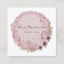 Buscar marco floral tarjetas de visita Maquillador