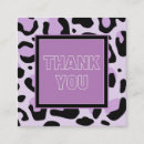 Buscar puntos del leopardo tarjetas de visita Moda