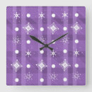 Buscar copo nieve de relojes de pared Invierno