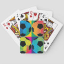 Buscar fútbol barajas de cartas Azul