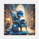 Buscar dragón azul imanes Caprichoso