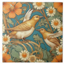 Buscar pájaros elegantes azulejos Flores