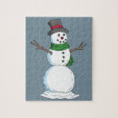 Buscar muñecos de nieve puzzles Navidades