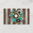 Buscar reloj tarjetas de visita Oro