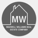 Buscar casa real pegatinas Agente inmobiliario