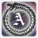 Buscar dragones pegatinas Místico