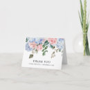 Buscar hortensia tarjetas Azul polvoriento