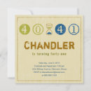 Buscar 41 invitaciones Cuarenta