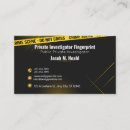 Buscar detectives tarjetas de visita General y unisex