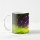 Buscar colores de neón tazas Azul