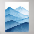 Buscar color azul posters Montañas