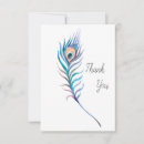 Buscar plumas azules tarjetas Pavo real