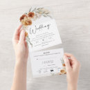 Buscar plegable invitaciones Todo en uno