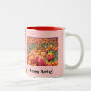 Buscar tulipanes de la primavera tazas Para ella