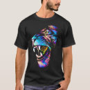 Buscar cara del león camisetas Para él
