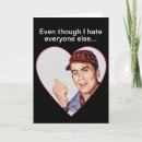 Buscar de amor y odio tarjetas Corazones