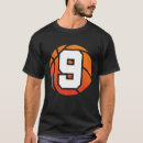 Buscar cumpleaños de 9 años camisetas Nueve