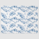 Buscar azul papel de seda Floral