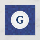 Buscar pixeles tarjetas de visita Azul