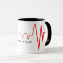Buscar pulso tazas Pulso de corazón