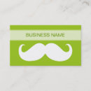 Buscar bigote tarjetas de visita Elegante