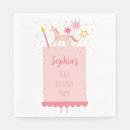 Buscar torta de cumpleaños servilletas Rosa