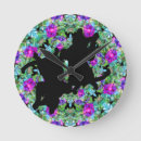 Buscar lamentable relojes de pared Flores