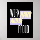 Buscar trabajo duro posters Inspiración