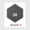 Buscar d20 pegatinas 20 d