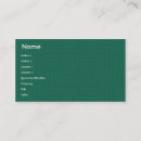 Buscar baldosas tarjetas de visita Verde