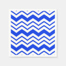 Buscar zigzag azul servilletas Patrón