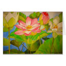 Buscar pinturas del lirio de agua postales General y unisex