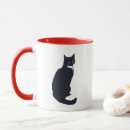 Buscar gato blanco tazas Felino