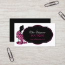 Buscar forma del vestido tarjetas de visita Diseñador de moda