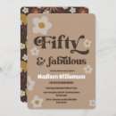 Buscar los retros invitaciones 50 cumpleaños Cincuenta