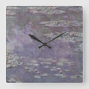 Buscar claude monet relojes de pared Agua