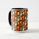 Buscar tallado tazas Naranja