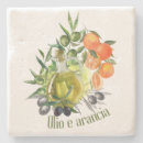 Buscar aceitunas posavasos Rama de olivo