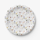 Buscar flores papel platos Boho