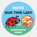 Buscar alergia de la nuez pegatinas Alergia al cacahuete