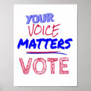 Buscar democracia posters Rojo