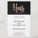 Buscar estilista flyers Negro