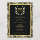 Buscar llave griega invitaciones Oro