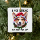 Buscar corgi adornos Navidades de corgi