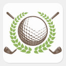 Buscar campo de golf pegatinas Verde