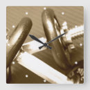 Buscar el bodybuilding relojes de pared Levantamiento de pesas