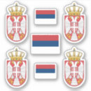 Buscar bandera de serbia pegatinas Escudo de armas