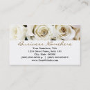 Buscar busho tarjetas de visita Flores